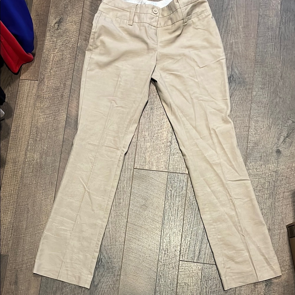 Maurice’s size 3/4 long khaki dress pants